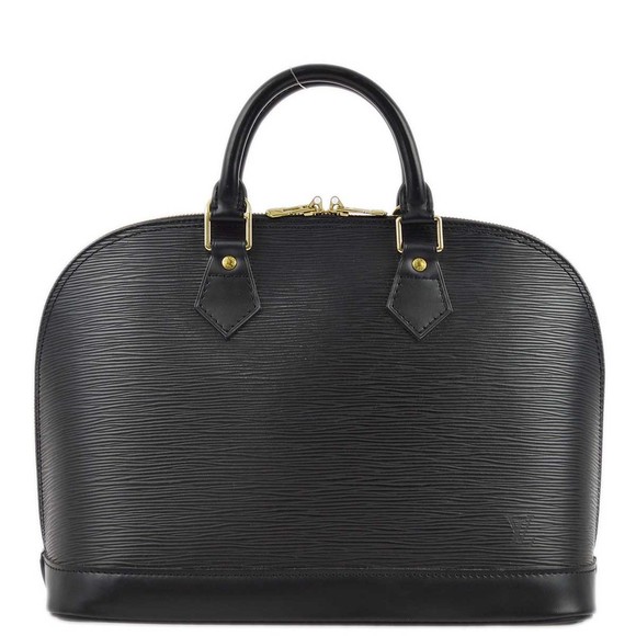 Louis Vuitton Handbags - LOUIS VUITTON 1997 Black Epi Alma Handbag M52142 173143